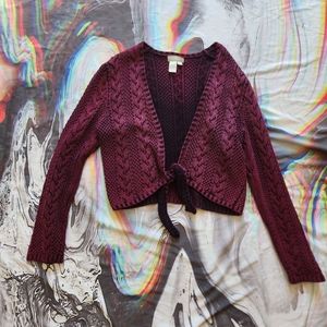 The Territory Ahead Purple Sweater